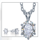 Cubic Zircona Necklace